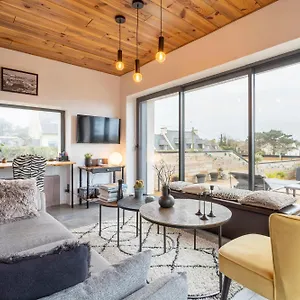  Ferienhaus Trevi ,200m Plage, Vue Frankreich
